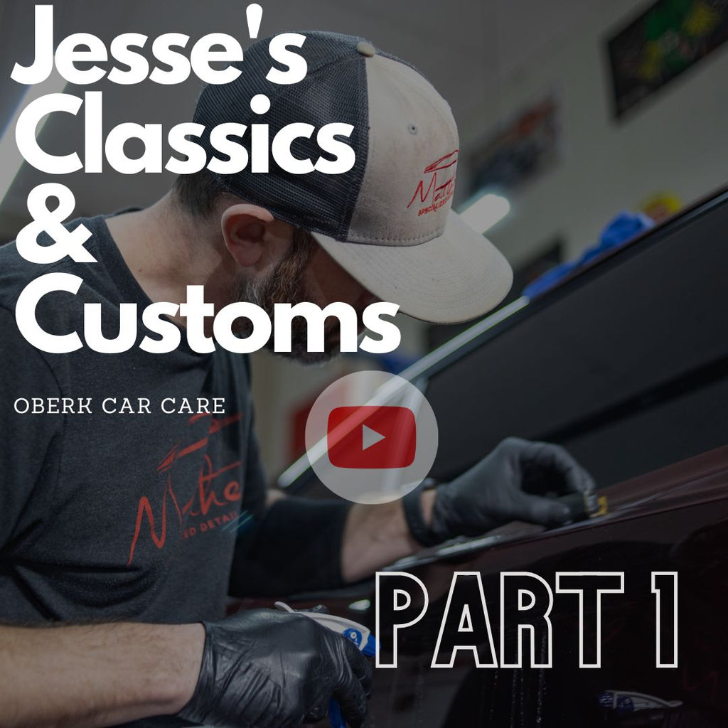 Jessie's Classics and Customs - SEMA Build - 1968 Dodge Charger - wet sand and polish