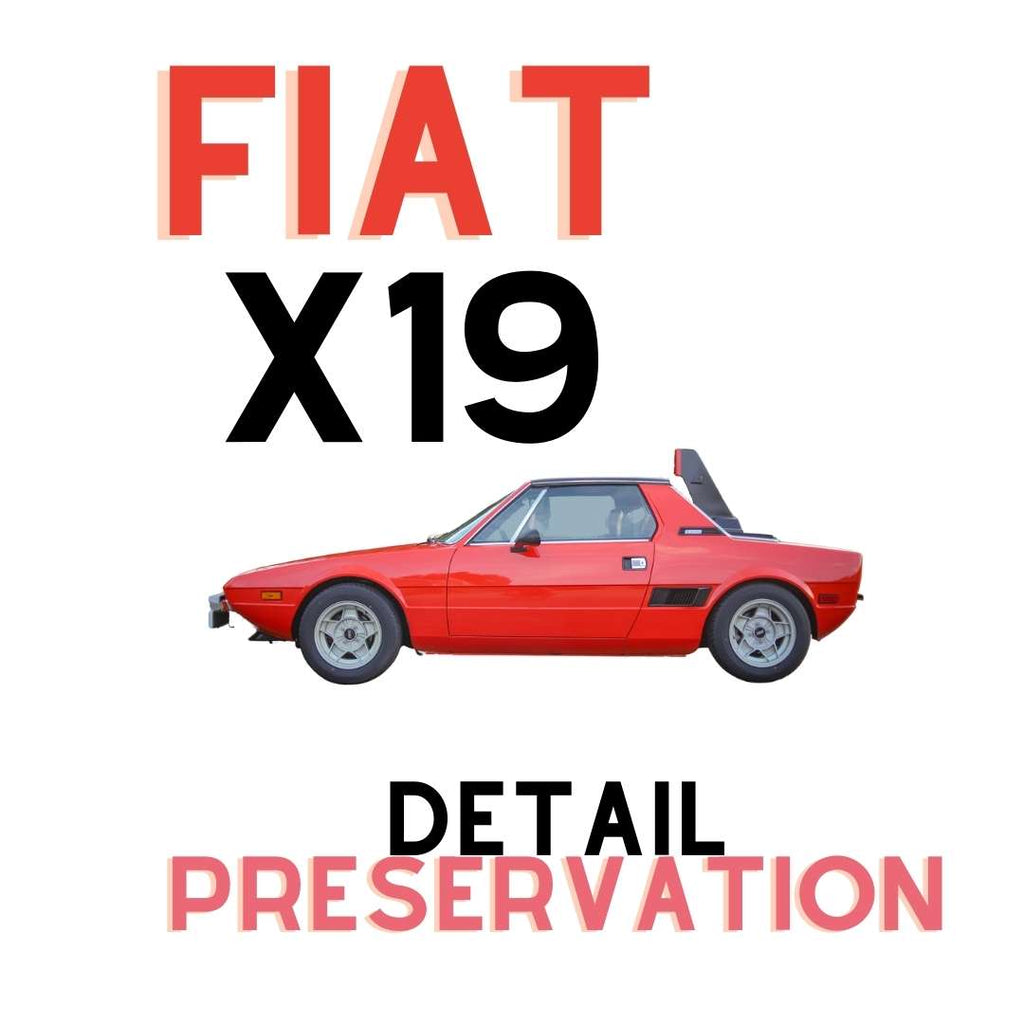 FIAT X19 Preservation Detail