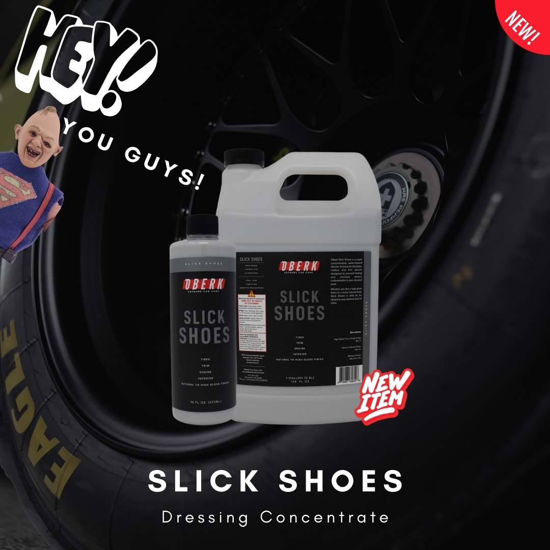 Oberk Slick Shoes Water Based Dressing Concentrate – Oberk Car Care