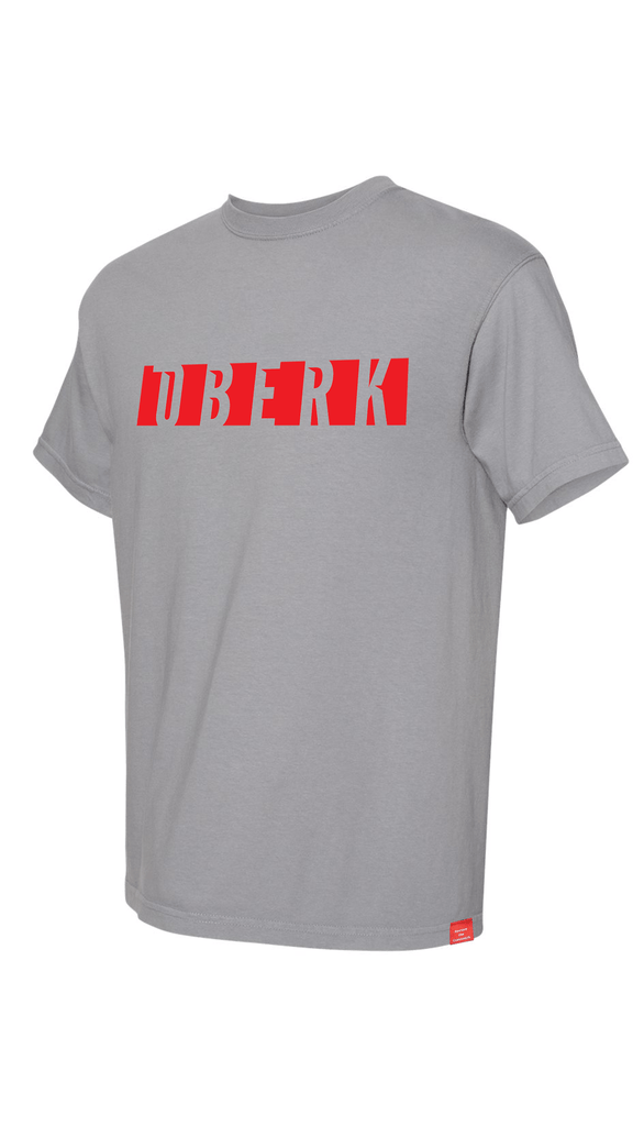 Oberk subrtarct+delete Logo Tee T Shirt Grey