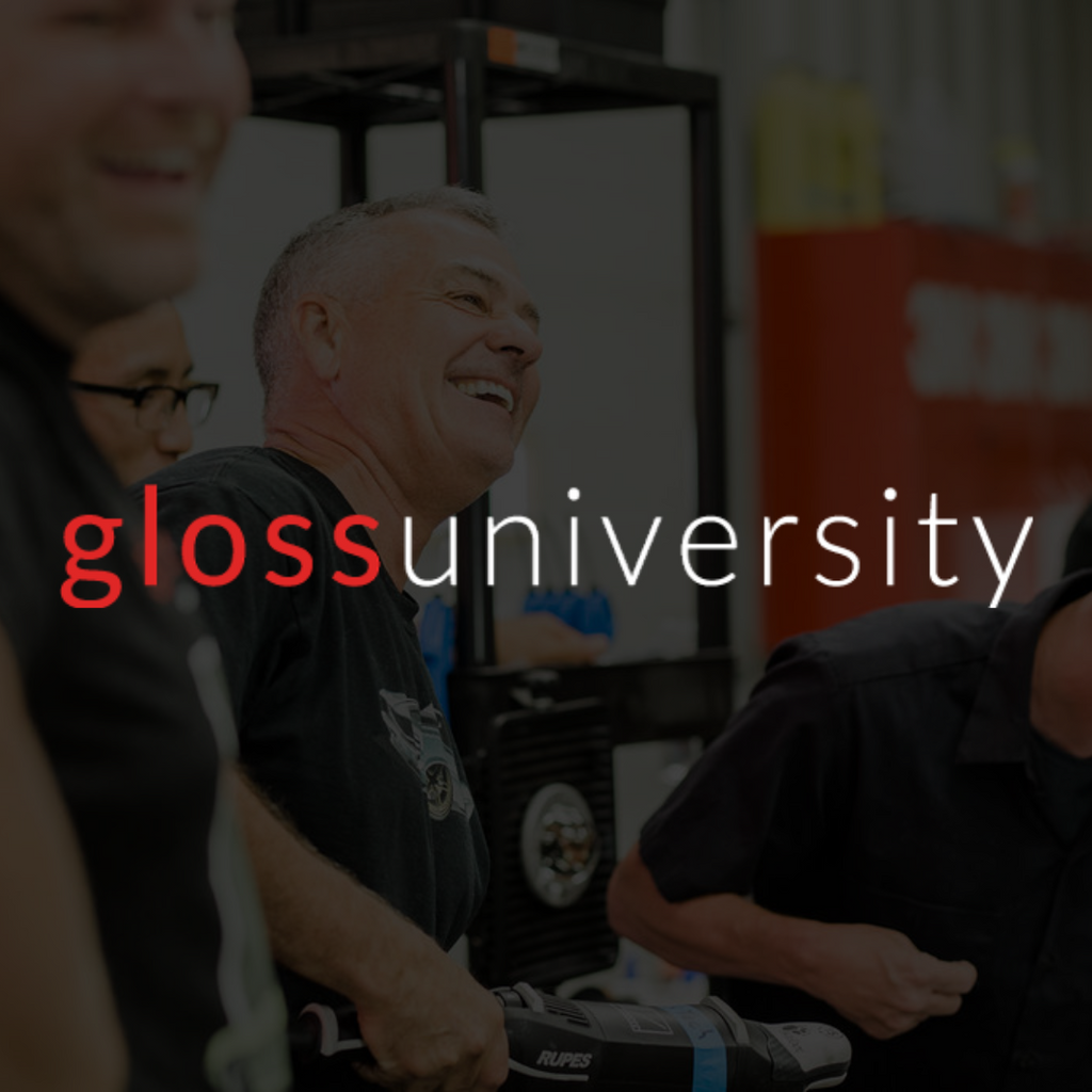 Glossuniversity.com for the best and most complete trainign when it comes to detailing, paint correction and wet sanding