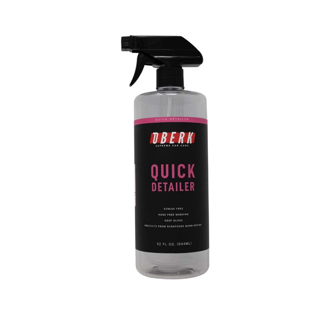 Quick Detailer Labeled Spray Bottle - Empty