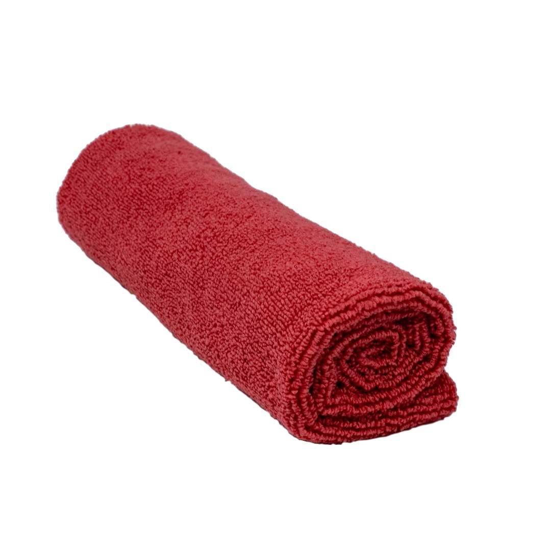 Autofiber All-Purpose Edgeless Microfiber Towel (Red)